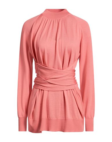 Boutique Moschino Woman Sweater Salmon Pink Size 6 Virgin Wool