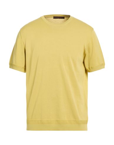 Moro Man Sweater Lime Green Size Xxl Cotton In Yellow