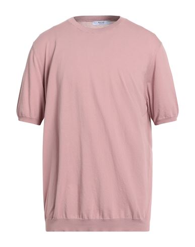 Masq Man Sweater Blush Size 48 Cotton In Pink