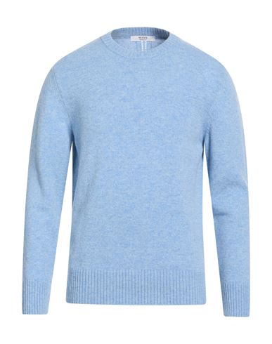 Masq Man Sweater Light Blue Size 42 Wool