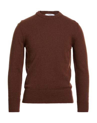 Masq Man Sweater Chocolate Brown Size 44 Wool