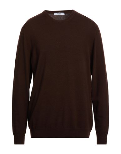 Masq Man Sweater Dark Brown Size 44 Merino Wool, Cashmere