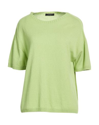 Aragona Woman Sweater Light Green Size 8 Cashmere