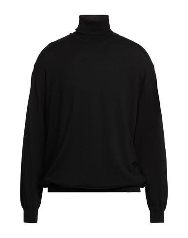 Bramante Man Turtleneck Black Size 50 Virgin Wool