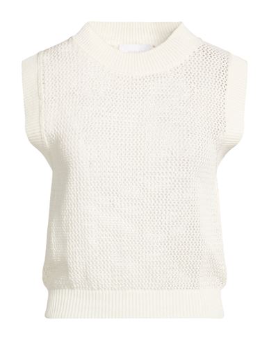 Daniele Fiesoli Collezione N_01 Woman Sweater White Size S Linen, Cotton