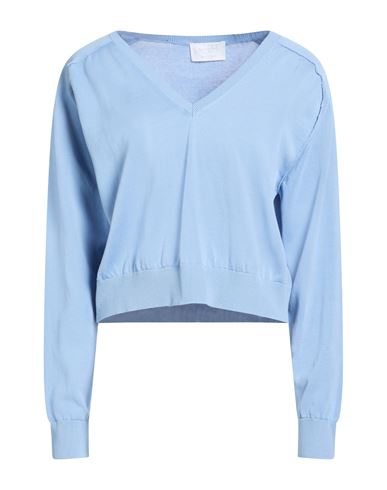 Daniele Fiesoli Collezione N_01 Woman Sweater Light Blue Size S Cotton