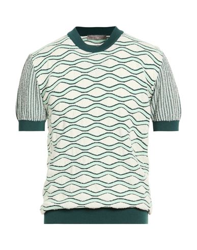 Pullover Herren Grün L Herren