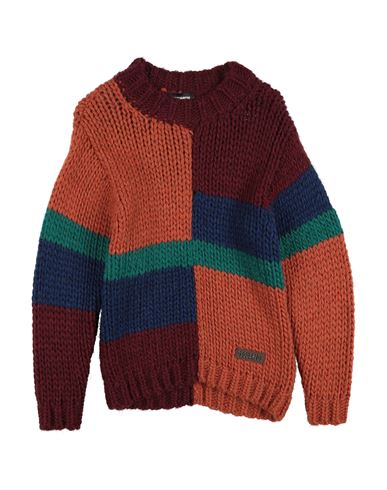 Dsquared2 Babies'  Toddler Boy Sweater Burgundy Size 6 Acrylic, Wool, Alpaca Wool, Viscose In Multi