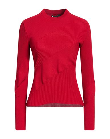 Boutique Moschino Woman Sweater Red Size 6 Viscose, Polyamide, Elastane