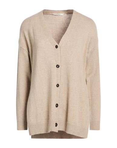 Maliparmi Malìparmi Woman Cardigan Beige Size Xs Viscose, Polyamide, Wool, Cashmere In Sand