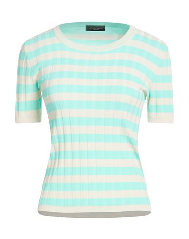 Roberto Collina Woman Sweater Sky Blue Size L Cotton