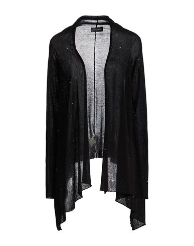 Roberto Collina Woman Cardigan Black Size Xl Merino Wool