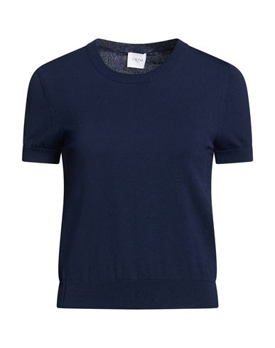 Cruna Woman Sweater Midnight Blue Size 4 Viscose, Polyamide