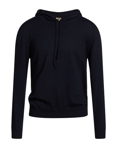 H953 Man Sweater Midnight Blue Size 46 Merino Wool