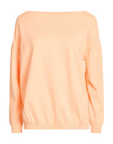 Gran Sasso Woman Sweater Apricot Size 8 Viscose, Polyester In Orange