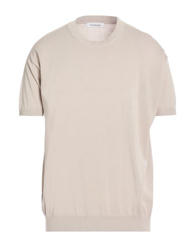 Paolo Ragazzini Man Sweater Grey Size 42 Cotton In Pink