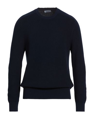 Vengera Man Sweater Midnight Blue Size 44 Cotton