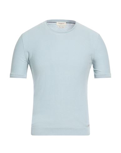 Markup Man Sweater Sky Blue Size S Linen, Cotton