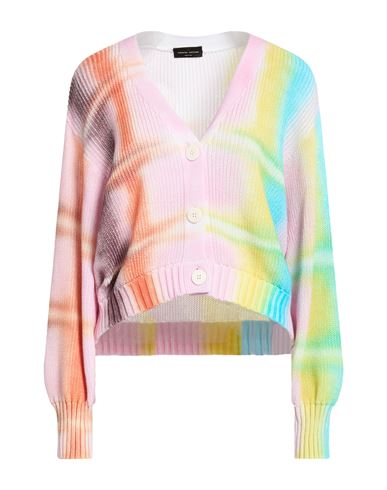 Roberto Collina Woman Cardigan Pink Size S Cotton