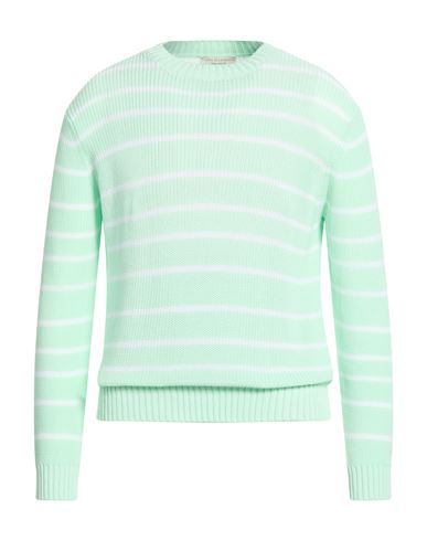 Filippo De Laurentiis Man Sweater Light Green Size 44 Cotton