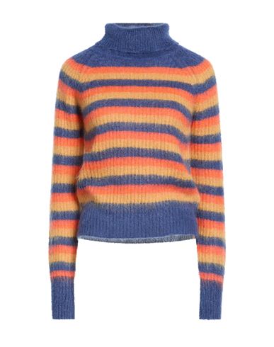 Rollkragenpullover Damen Blau XS Damen