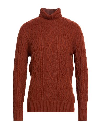 Rollkragenpullover Herren Lederfarben XL Herren