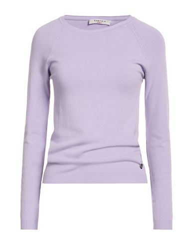 Kartika Knit Woman Sweater Lilac Size S Viscose, Polyamide In Purple