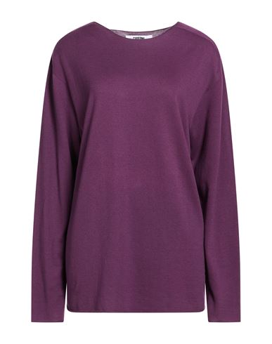 Grifoni Woman Sweater Purple Size 14 Cotton, Cashmere
