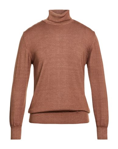 Rollkragenpullover Herren Schokobraun M,S Herren