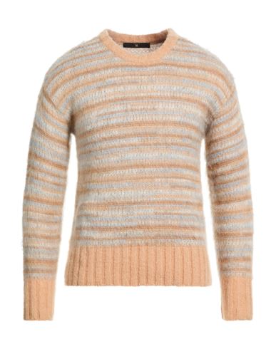 Become Man Sweater Sand Size S Acrylic, Polyamide, Wool, Mohair Wool