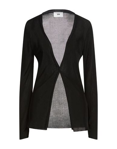 Solotre Woman Cardigan Black Size 3 Viscose
