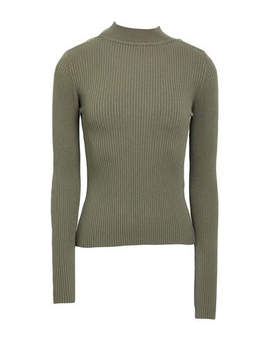 Rollkragenpullover Damen Militärgrün ONESIZE Damen