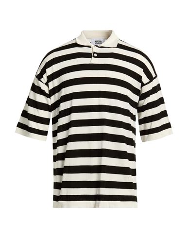 Alpha Studio Man Sweater Black Size 48 Cotton