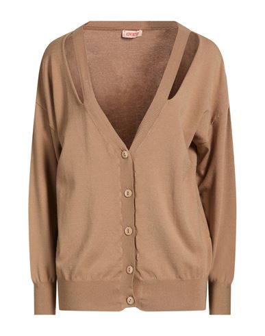 Strickjacke Damen Kamel ONESIZE Damen