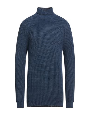 Bl.11  Block Eleven Bl.11 Block Eleven Man Turtleneck Slate Blue Size Xxl Acrylic