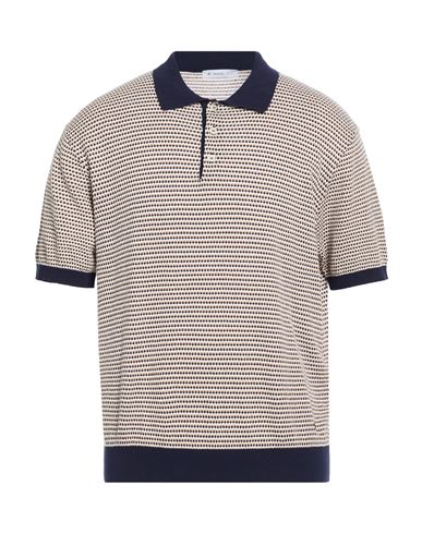 Polo Hombre Beige L,S Hombre