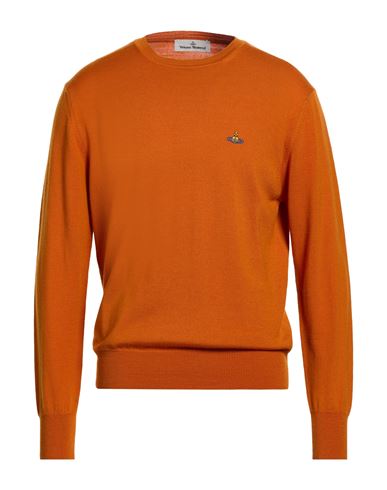 Pullover Herren Rostrot L Herren