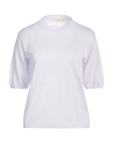 Zanone By Slowear Woman Sweater Lilac Size 4 Viscose, Polyester In Purple
