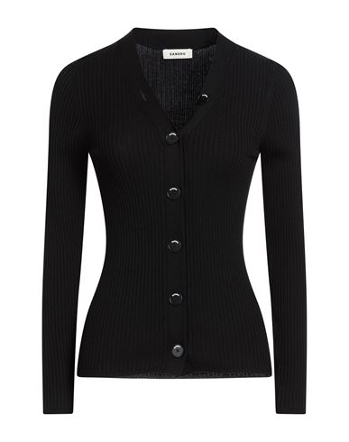 Strickjacke Damen Schwarz 4 Damen