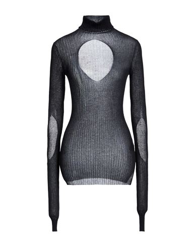 Rollkragenpullover Damen Schwarz L,M,S,XS Damen