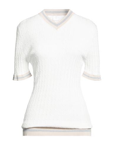 Eleventy Platinum Woman Sweater White Size M Cotton