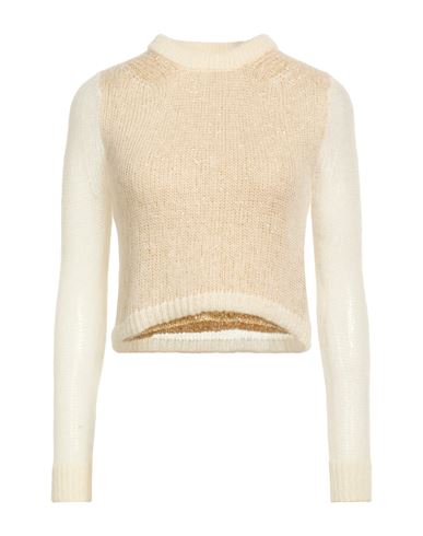 Ba&sh Ba & Sh Woman Sweater Ivory Size 3 Mohair Wool, Polyamide, Wool In White