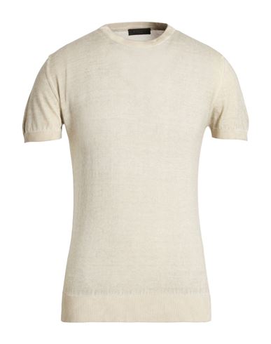 Pullover Hombre Beige 3XL,S Hombre