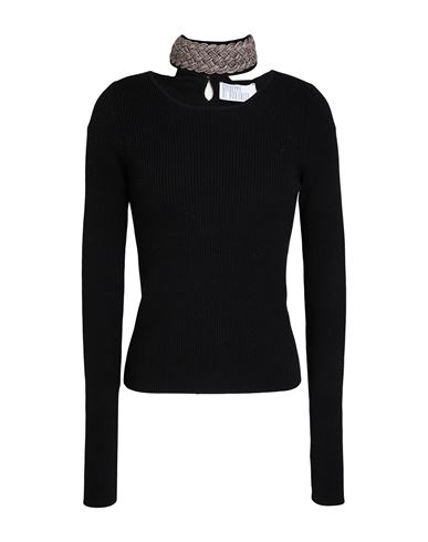 Rollkragenpullover Damen Schwarz 32,34,36 Damen