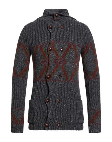 Strickjacke Herren Braungrau S Herren