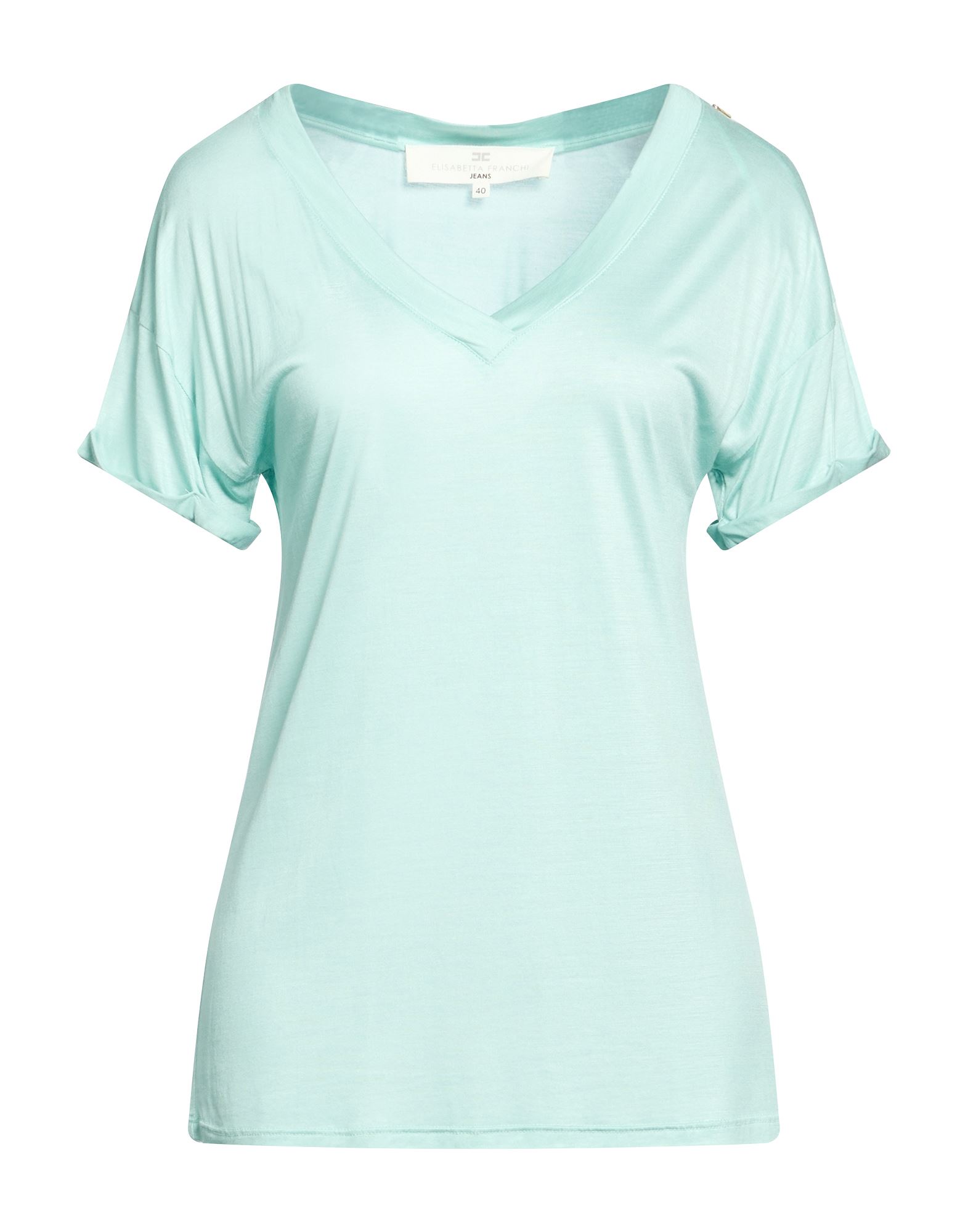  Elisabetta Franchi Jeans - Tops - T-shirts - On Yoox.com 
