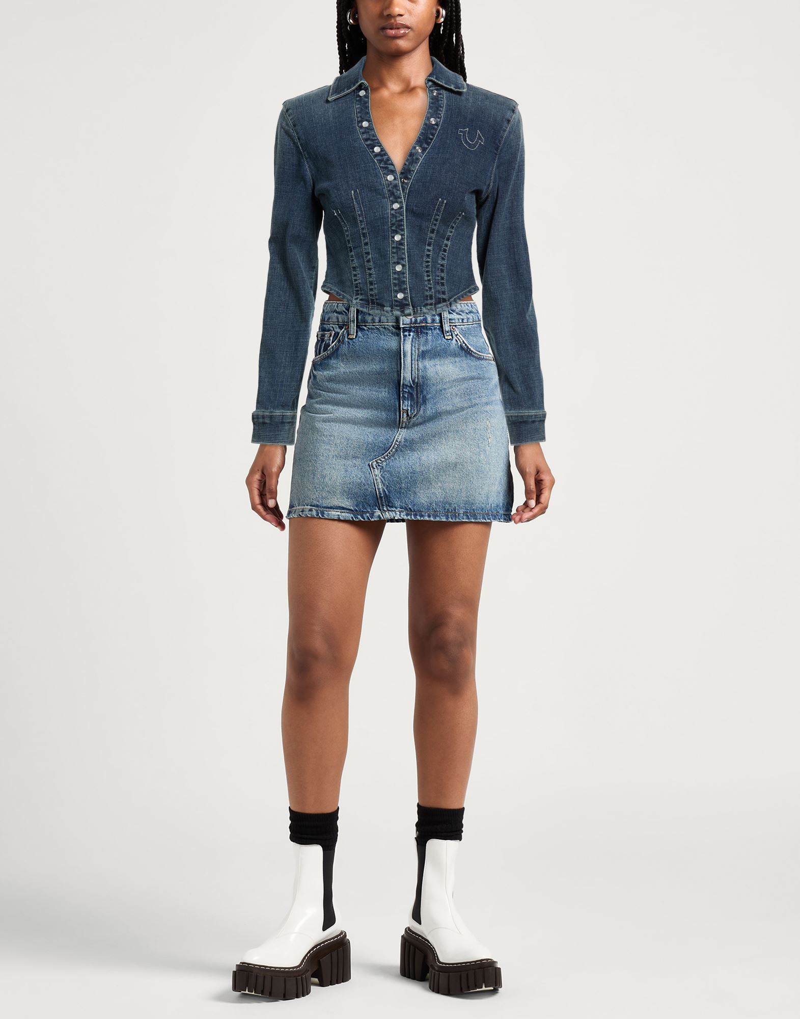  True Religion - Camisetas Y Tops - Camisas Vaqueras - On Yoox.com 