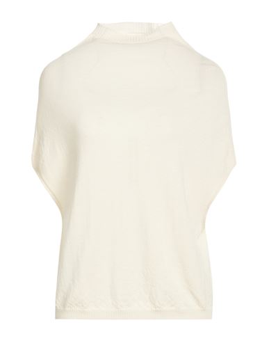 Rollkragenpullover Damen Elfenbein L Damen