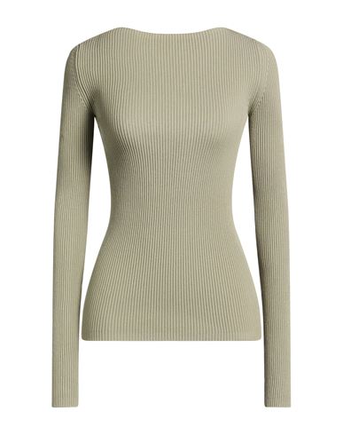 Rick Owens Woman Sweater Sage Green Size M Viscose, Polyester