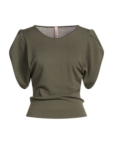 Pullover Mujer Verde militar M Mujer
